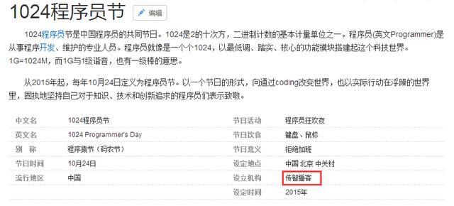 程序员节日为什么是1024（程序员的节日是哪天）-第1张图片