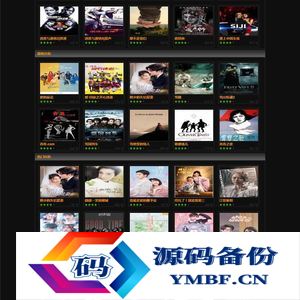苹果CMS模板/caboth黑色风格影视网站主题模板