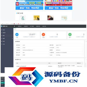 爱看小说网2W本源码全站打包源码