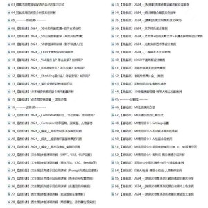 Ai-商业 绘画-应用从入门到精通教程：Ai绘画/设计/摄影/电商/建筑