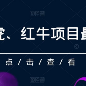 解密乐虎、红牛项目最新玩法：零投入，高回报，每日收入超过500元