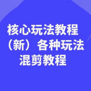 暴富·团队-核心玩法教程（新版）及多种玩法混剪教程（共69节课）