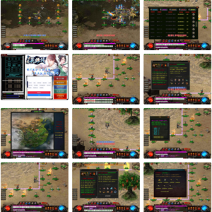 【V8引擎传奇】射雕英雄传！经典特色单职业游戏！最新Win服务端打包！通用视频教程！配套补丁网站！全套登入器