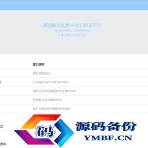 智云开源全能API接口PHP源码V1.4.5版本