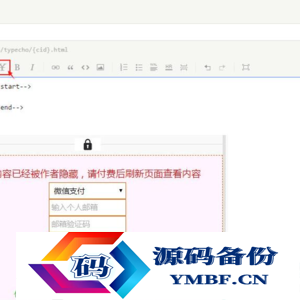 付费阅读自媒体插件源码 文章付费阅读Typecho插件源码 主要提供阅读付费功能