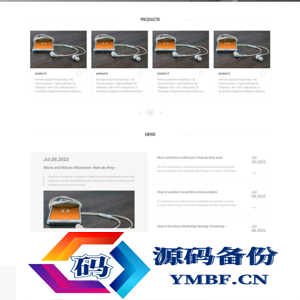 (自适应手机端) 企业通用电子产品外贸网站源码 英文外贸网站pbootcms模板
