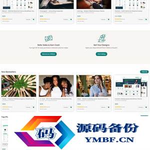 国外虚拟素材下载类网站模板 html下载网站模板