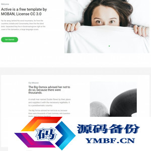 现代设计资讯博客网站模板
