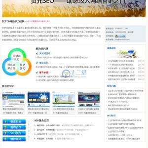 SEO服务公司网站源码 织梦CMS模板+网络设计推广企业网站+搜索引擎优化企业