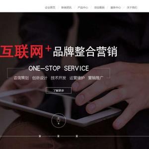 中英双语科技企业公司网站源码 dede织梦模板