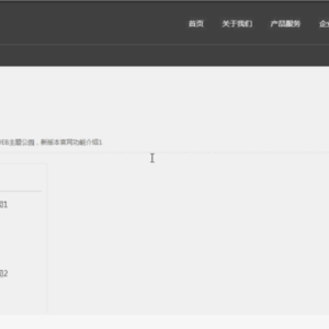 swiper框架滚轴视觉体验创新WEB主题公园体验至上WordPress主题模板